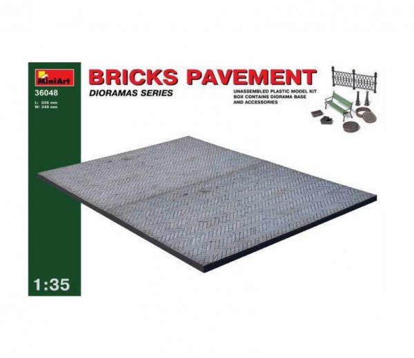 MINIART 36048 1/35 Bricks Pavement
