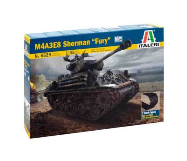 Italeri 6529 1/35 M4A3E8 SHERMAN "FURY"