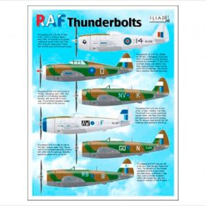 Iliad Design 48025 1/48 Republic P-47D Thunderbolt Bubble and Razorbacks