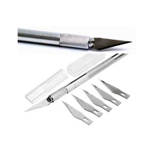 ITALERI 50818 Hobby Cutter Craft Knife with 5pcs Blades (No11)