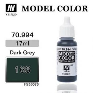 Model Color Acrylic Paint - Vallejo 17ml - Dark Grey 70994 FS36081