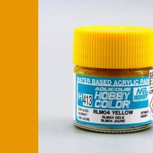 Mr. Hobby/GSI Creos H-413 Semi-Gloss Yellow RLM04 (10ml)