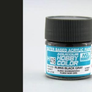 Mr. Hobby/GSI Creos H-416 Semi-Gloss RLM 66 Black Grey (10ml)
