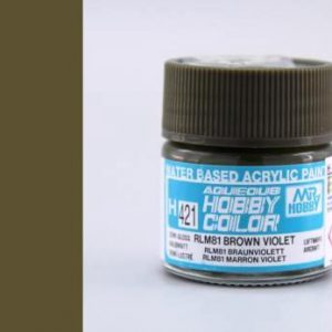 Mr. Hobby/GSI Creos H-421 Semi-Gloss RLM 81 Brown Violet (10ml)