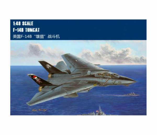 HOBBY BOSS 80367 1/48 Grumman F-14B Tomcat VF-103 Jolly Rogers - Santa Cat