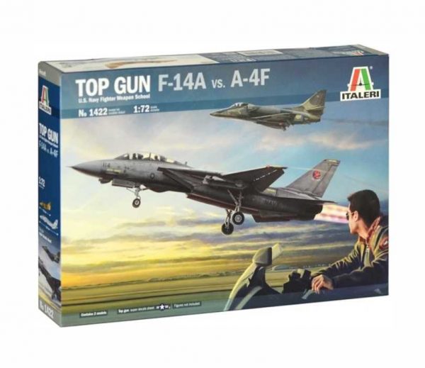 Italeri 1422 1/72 "Top Gun" F-14A vs A-4M