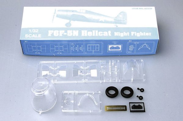 Trumpeter 02259 1/32 F6F-5N Hellcat Night Fighter - Image 5
