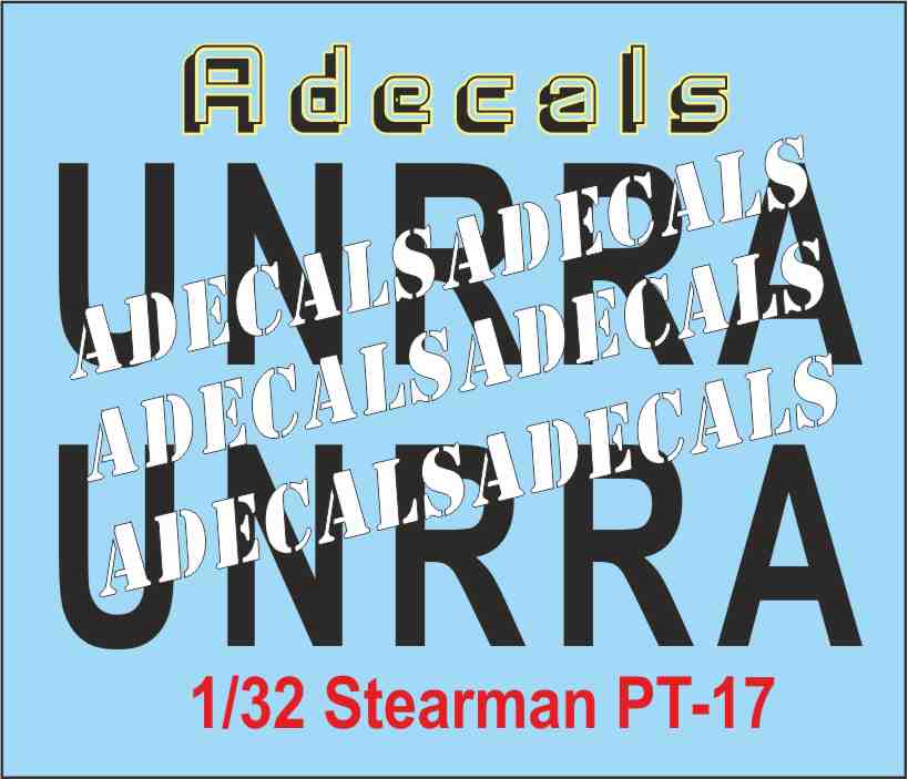 ADECALS 1/32 Stearman PT-17/N2S-3 Kaydet