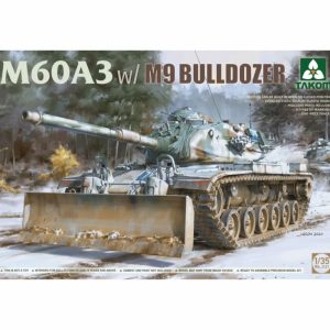 TAKOM 2137 1/35 U.S. Heavy Tank M60A3 with M9 Bulldozer