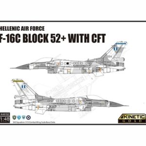 Kinetic Model Kits 48152 1/48 Hellenic Air Force F-16C Block 52 + with CFT